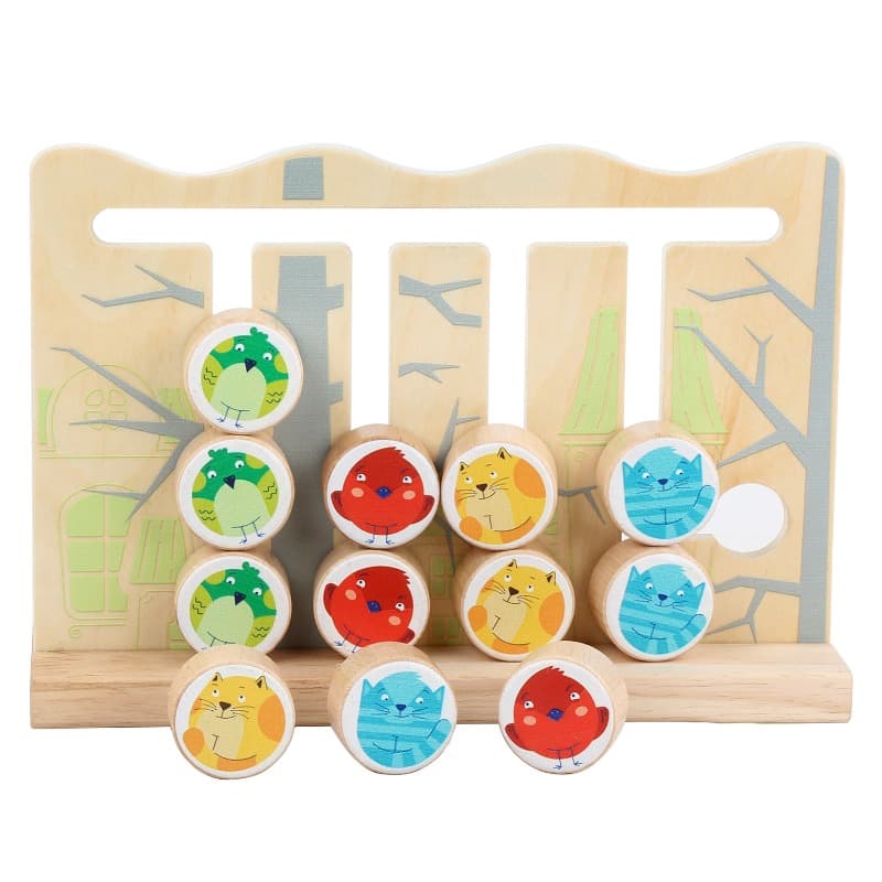 Lucy And Leo Wooden Birds And Cats Mosaic Game thumbnail 4