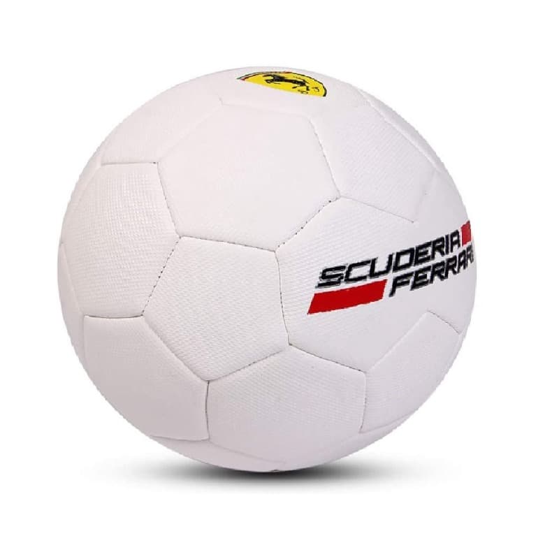 Mesuca -Ferrari Machine Sewing Soccer Ball White thumbnail 2