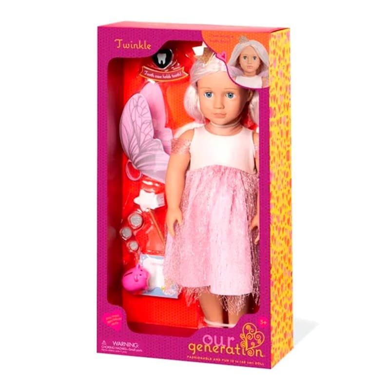 Our Generation Twinkle 46cm Tooth Fairy Doll