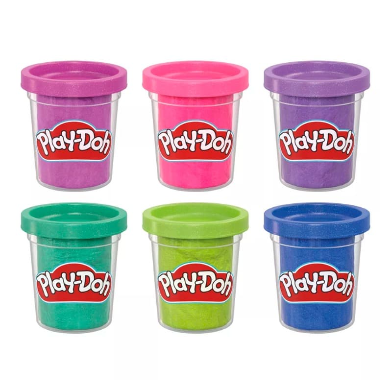 Play-Doh Sparkle Collection - 6 Pcs thumbnail 2
