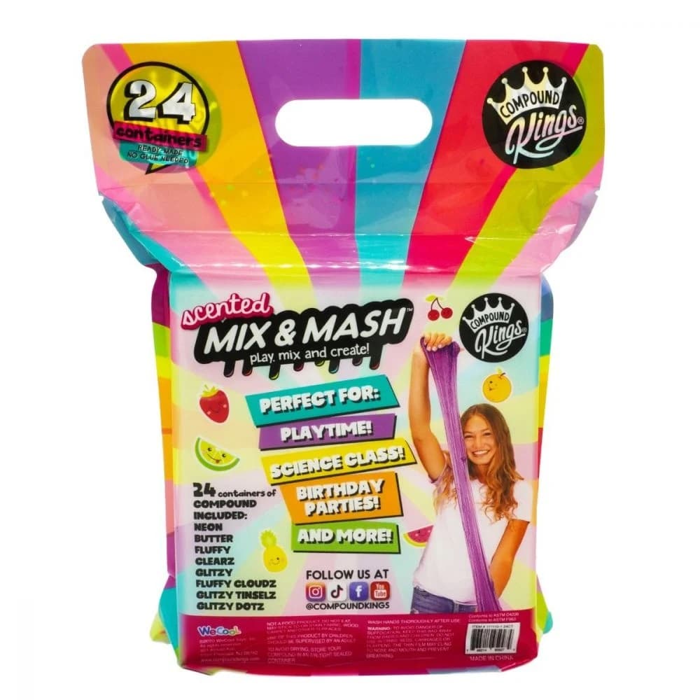 Compound Kings Mix and Mash Slime Set 24 Pcs thumbnail 3