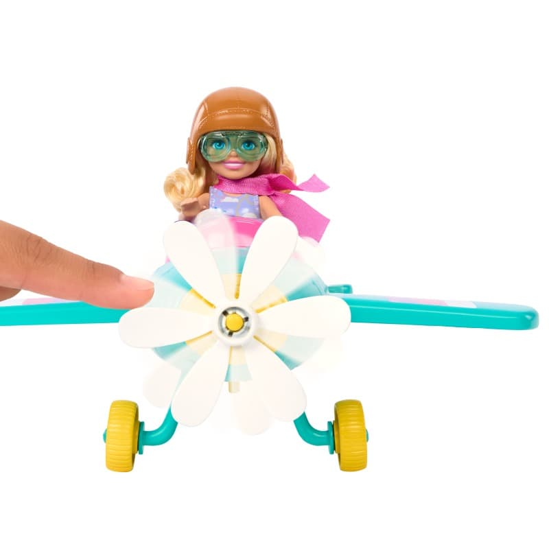 Barbie Chelsea Doll with Her Plane and 7 Accessories thumbnail 4