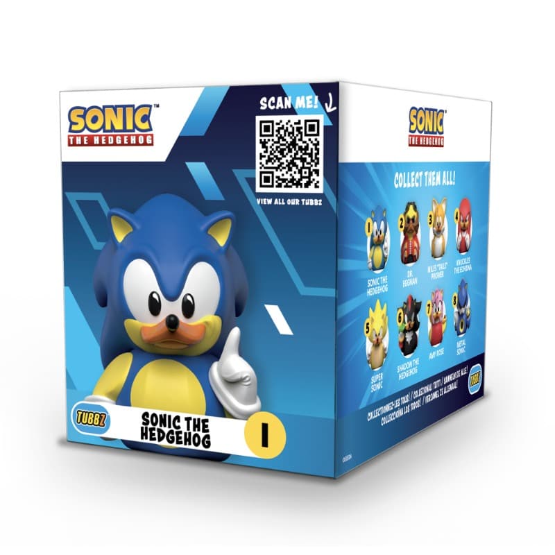 Sonic Tubbz BOXED Sonic