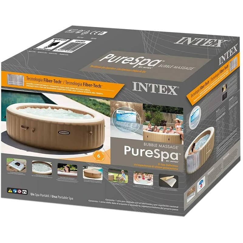 Intex Bubble Massage Hot Tub - 6 person thumbnail 4