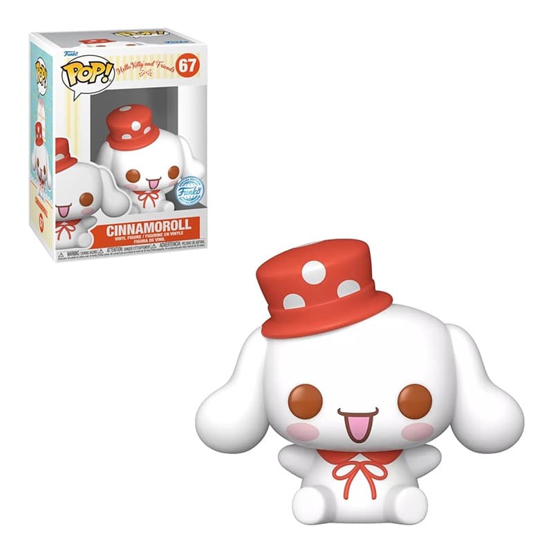 Funko Pop Hello Kitty and Friends - Cinnamoroll with Hat