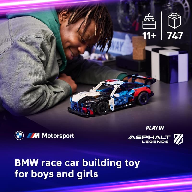 Lego Bmw M4 GT3 EVO Race Car Toy 42226 thumbnail 2