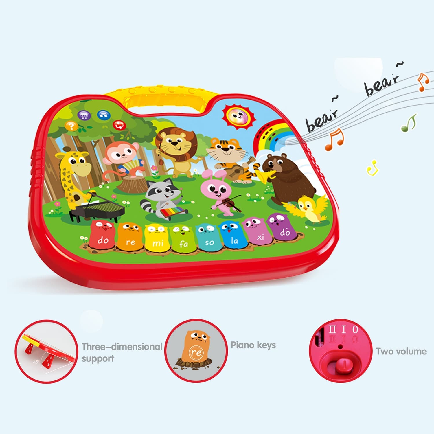 Five Star Animals Design Piano Learning And Musical thumbnail 2