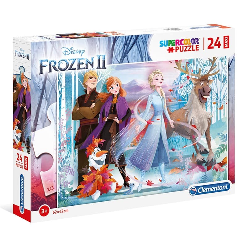 Clementoni Disney Frozen 2 Puzzle - 24 Pcs thumbnail 3