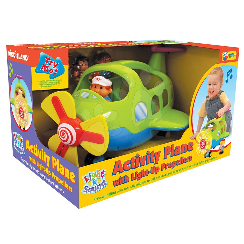 Kiddieland Light And Sound Activity Plane