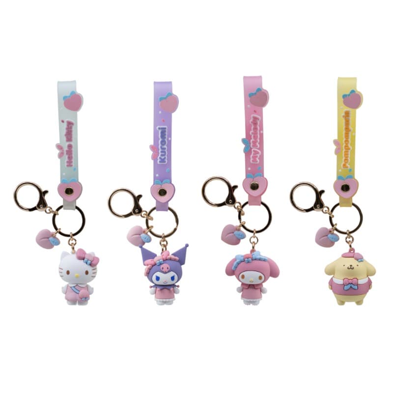 Hello Kitty and Friends – Peach Series Keychain & Strap thumbnail 4