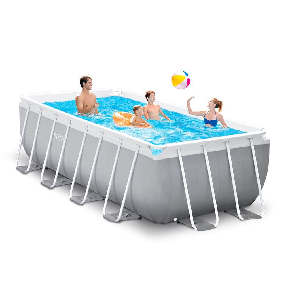 Intex Prism Frame Rectangular Pool Set thumbnail 2