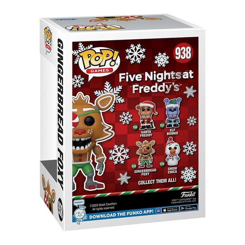 Funko Pop! Games Five Nights at Freddy's - Gingerbread Foxy thumbnail 3