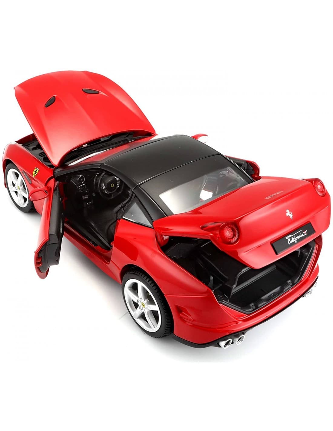 Bburago Ferrari California Closed Top Car - Red thumbnail 3