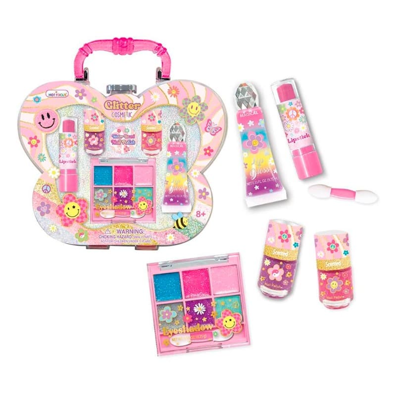 Hot Focus Glitter Cosmetic Set