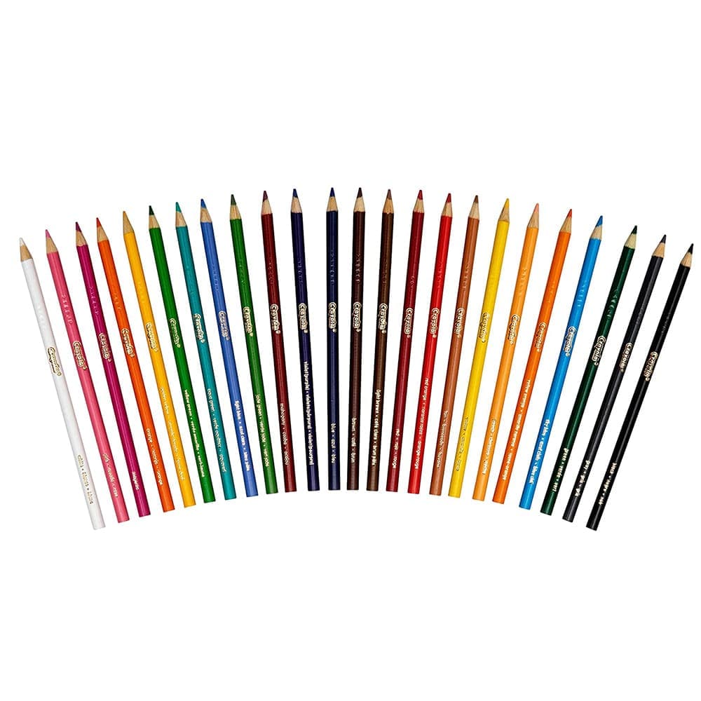Crayola Colored Pencil Set 24 Colors thumbnail 2