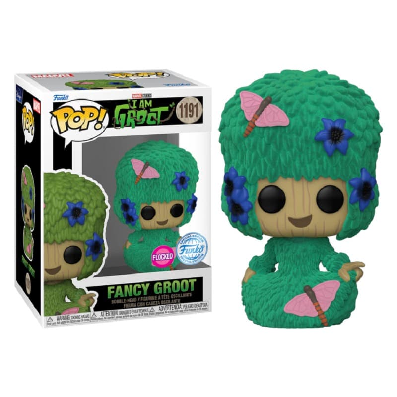 Funko Pop Marvel Groot Marie Hair Figure thumbnail 2