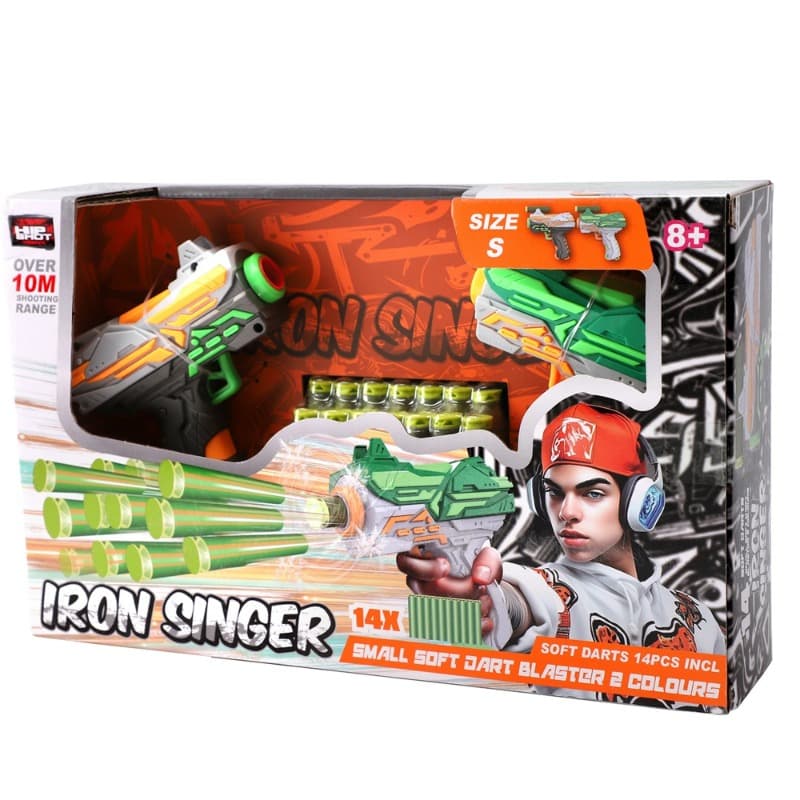 Hip Shot Combo Iron Singer 2 Blasters 14 Darts thumbnail 3