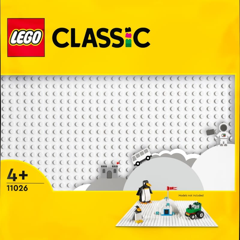Lego Classic White Baseplate thumbnail 2