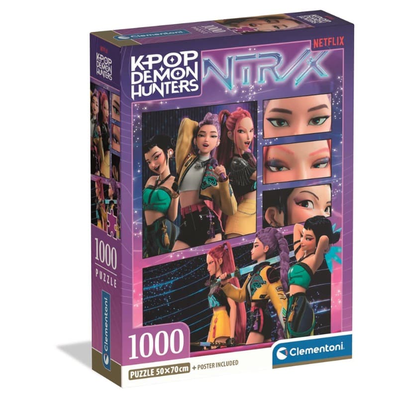 Clementoni KPOP Demon Hunters Puzzle 1000 Pieces 2