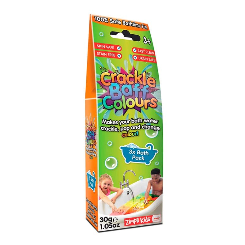 Crackle Baff Colours 3 Bath Pack