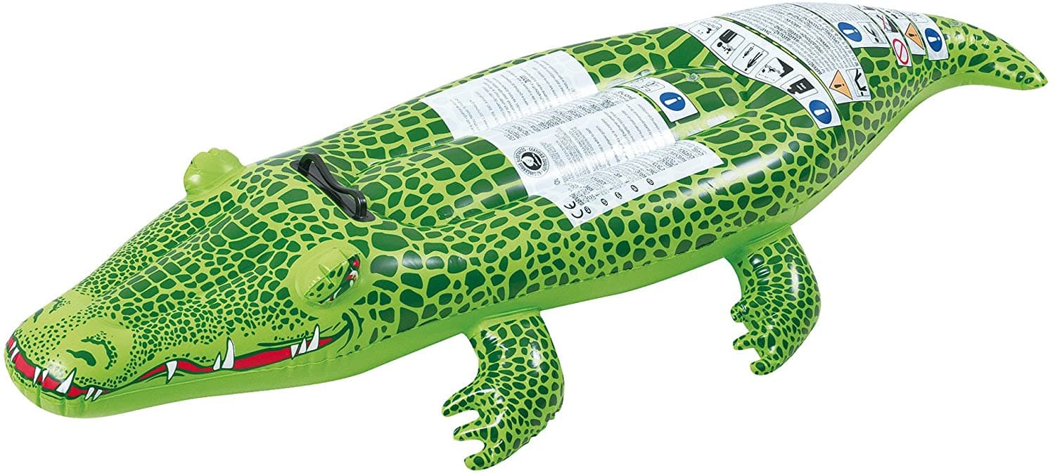Sun Club Inflatable Crocodile Float thumbnail 2