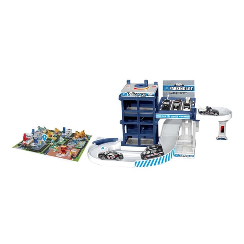 Surfurious Police Parking Lot and JIgsaw Puzz 48 Pcs thumbnail 2