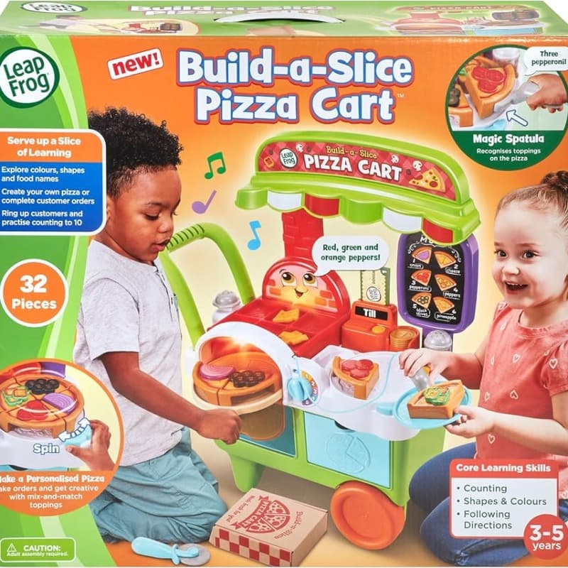 Leap Frog Build A Slice Pizza Cart