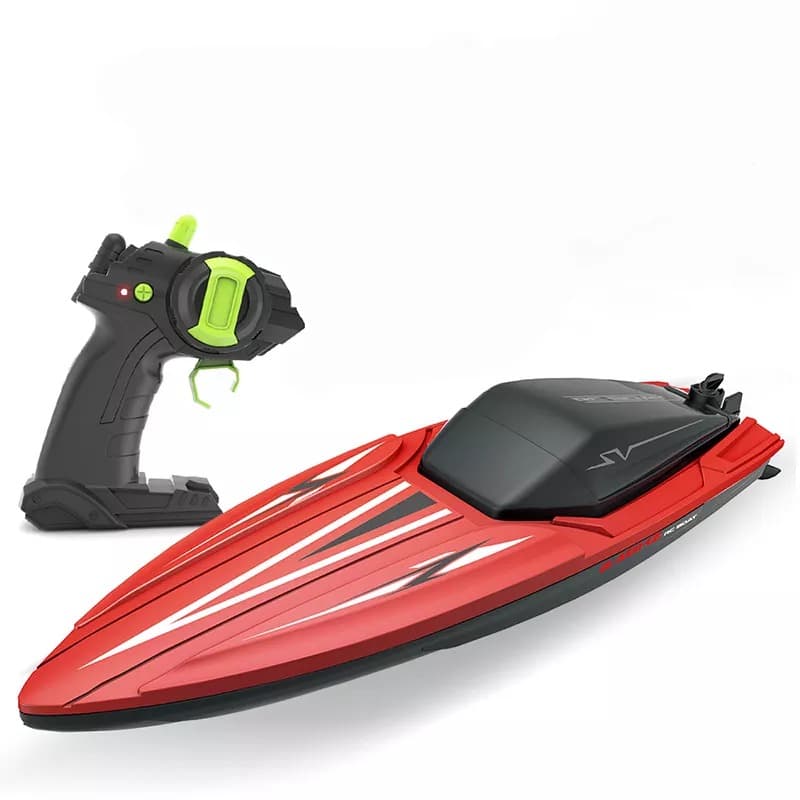 RC High Speed Racing Boat - Red thumbnail 3