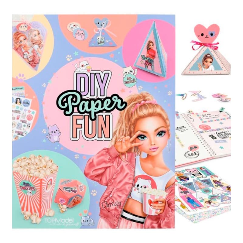Top Model DIY Paper Fun Book Cute Star