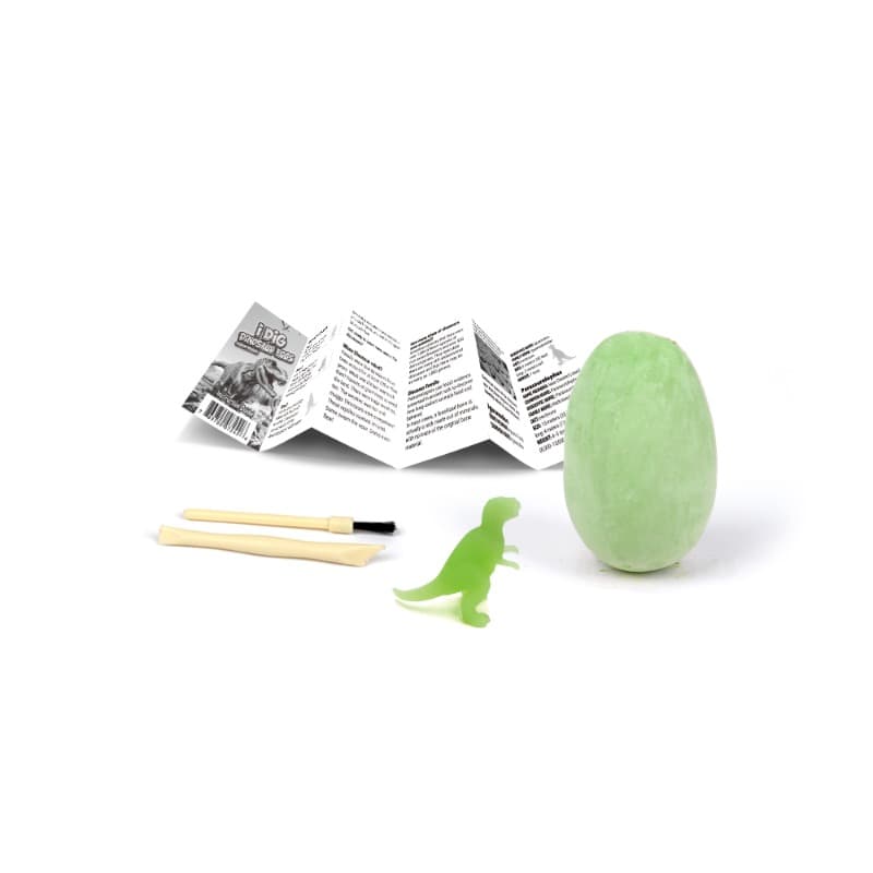 Glow-In-The-Dark Dinosaur Egg Excavation Kit Set - 12 Eggs thumbnail 5