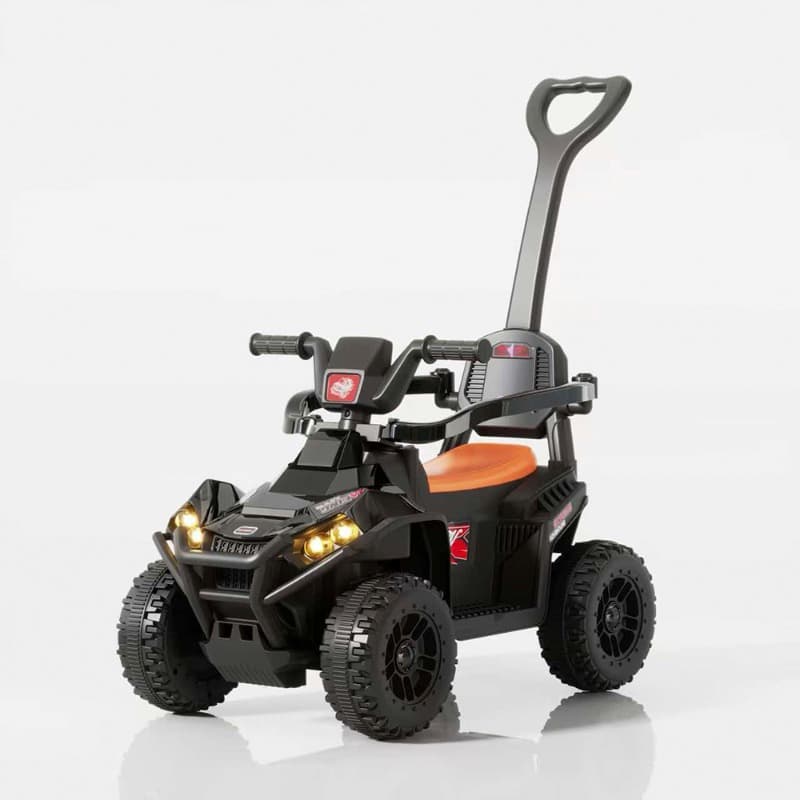 Tobbi Kids 6V Electric Ride-On Push Car Black