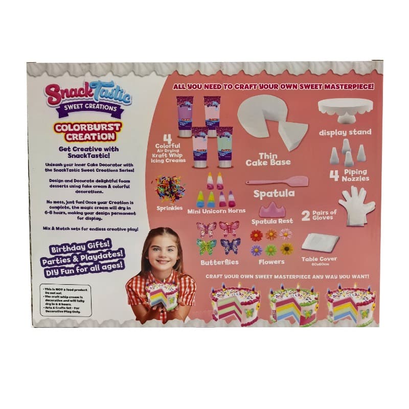 Colorburst Creations Rainbow Layer Cake Decorating Kit thumbnail 4