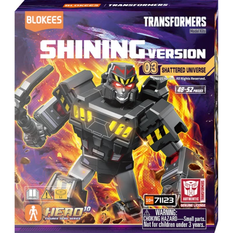 BLOKEES Transformers Shining Version 03 Building Kit | Shattered Universe thumbnail 2
