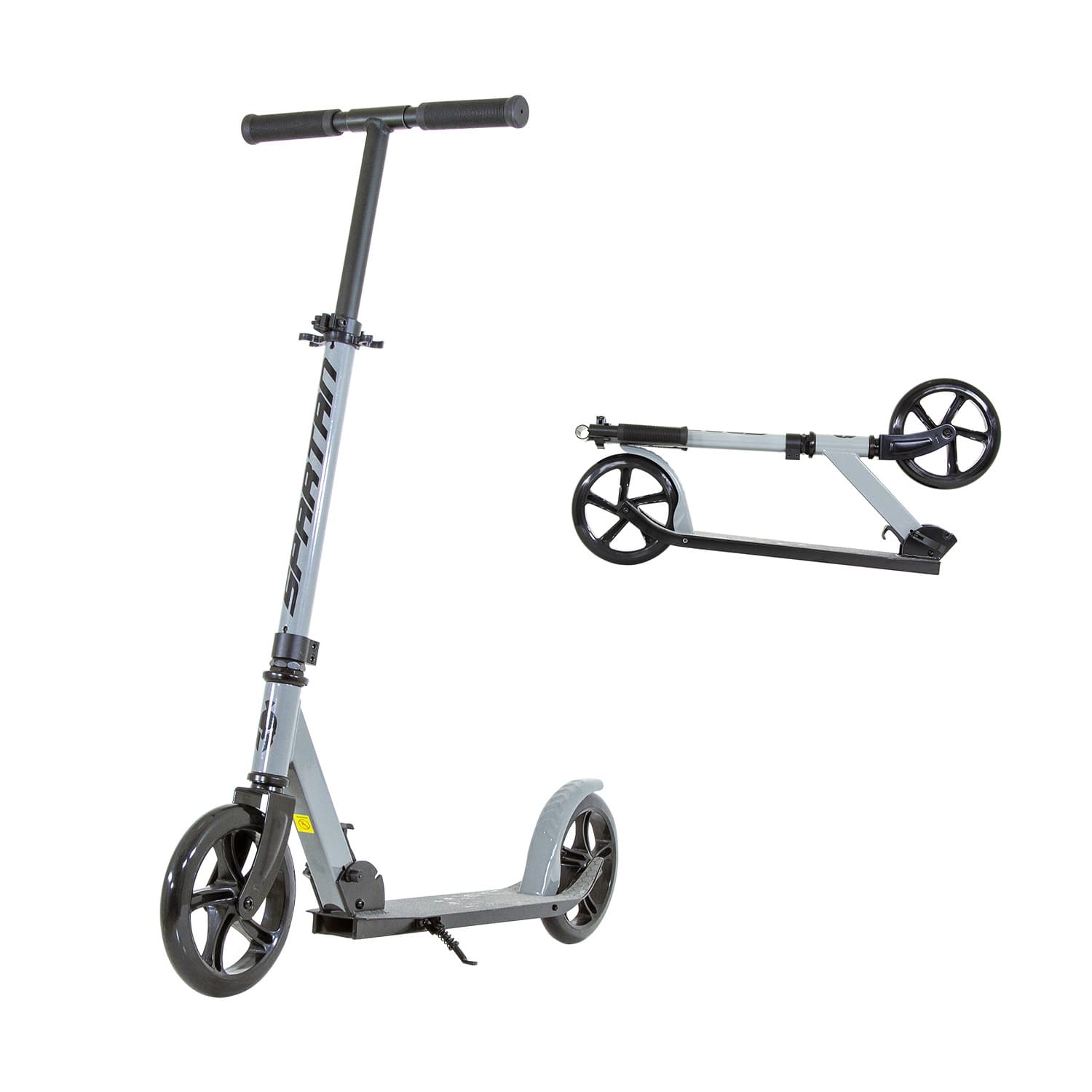 Spartan Edge Scooter 200mm Folding Scooters Gray thumbnail 2
