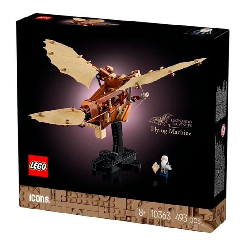 Lego Icons Leonardo da Vinci’s Flying Machine Set - 493 Pcs (10363)