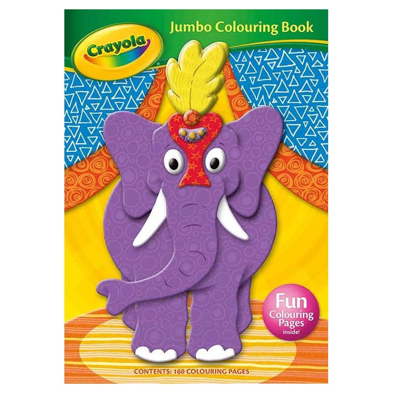 Crayola Jumbo Colouring Book - Elephant