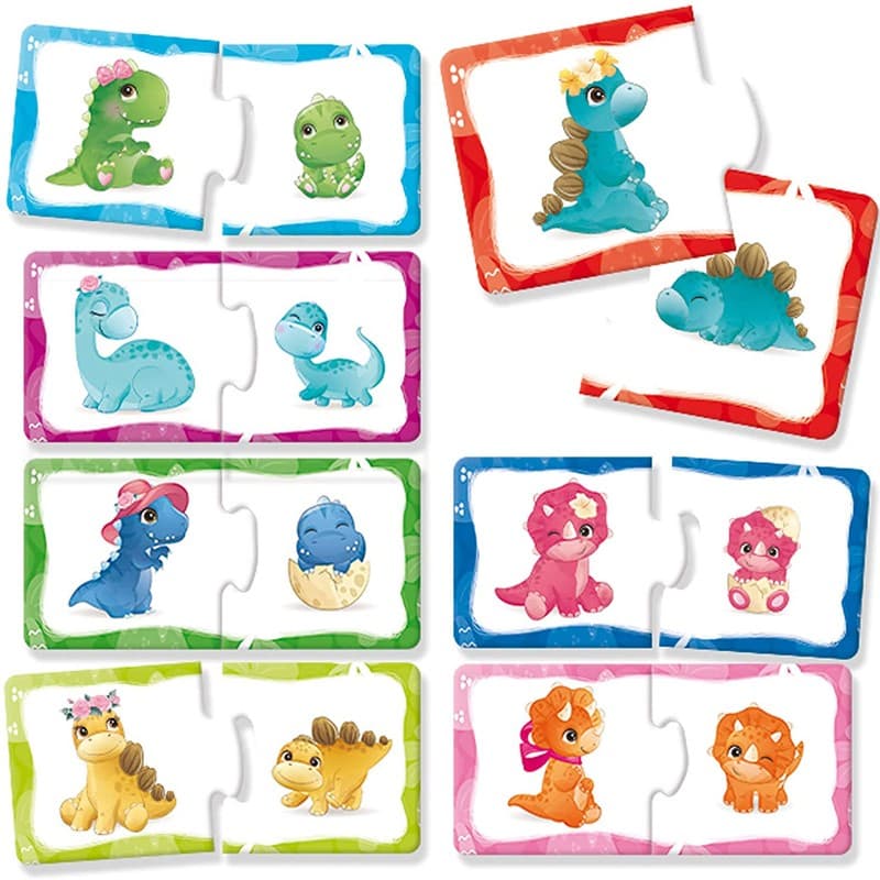 Lisciani Carotina Baby Dinoland 3D Puzzle 3 In 1 thumbnail 3