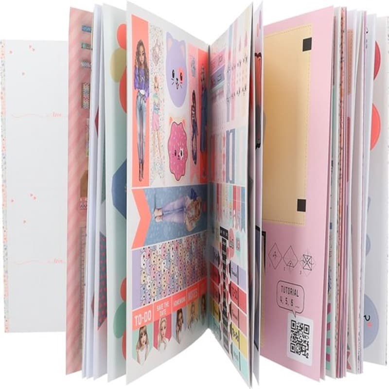 Top Model DIY Paper Fun Book Cute Star thumbnail 4