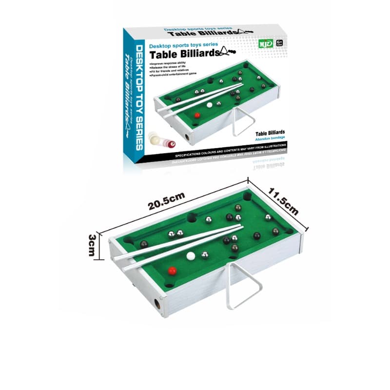 MJD Mini Table Billiards Set thumbnail 2