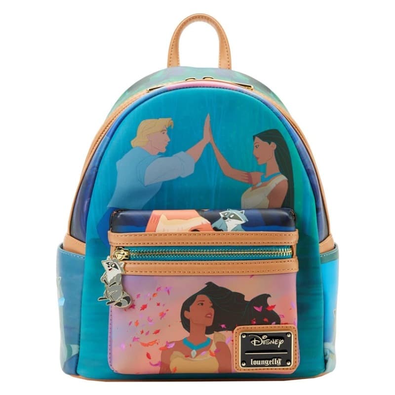 Loungefly Leather Disney - Pocahontas Princess Scene Mini Backpack