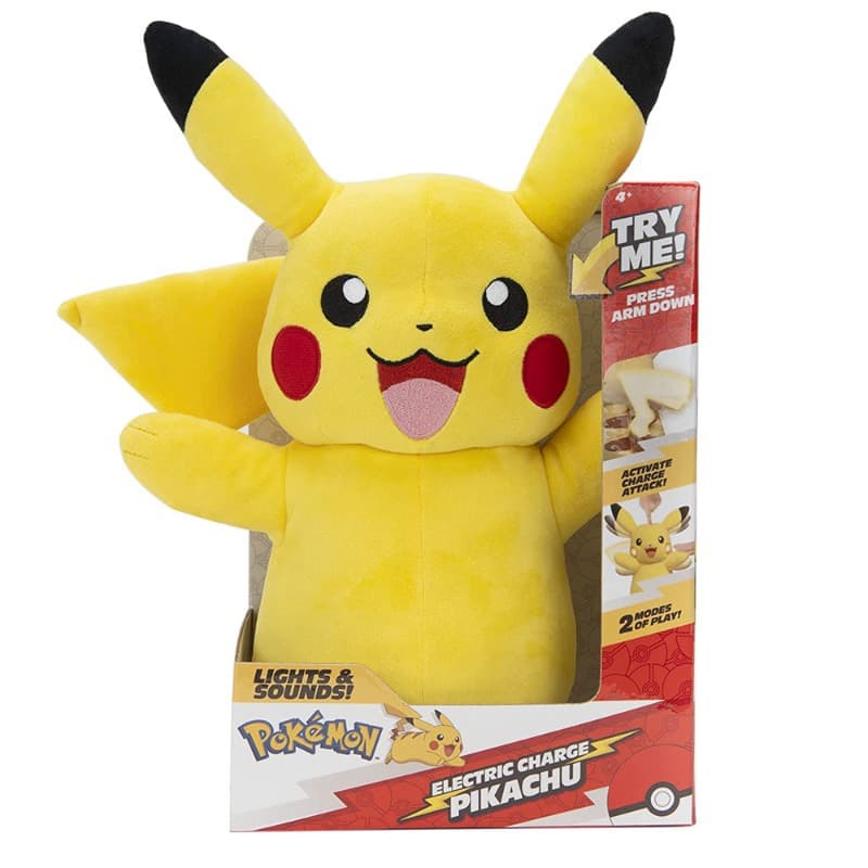 Pokemon Plush Lights and Sounds Pikachu thumbnail 2