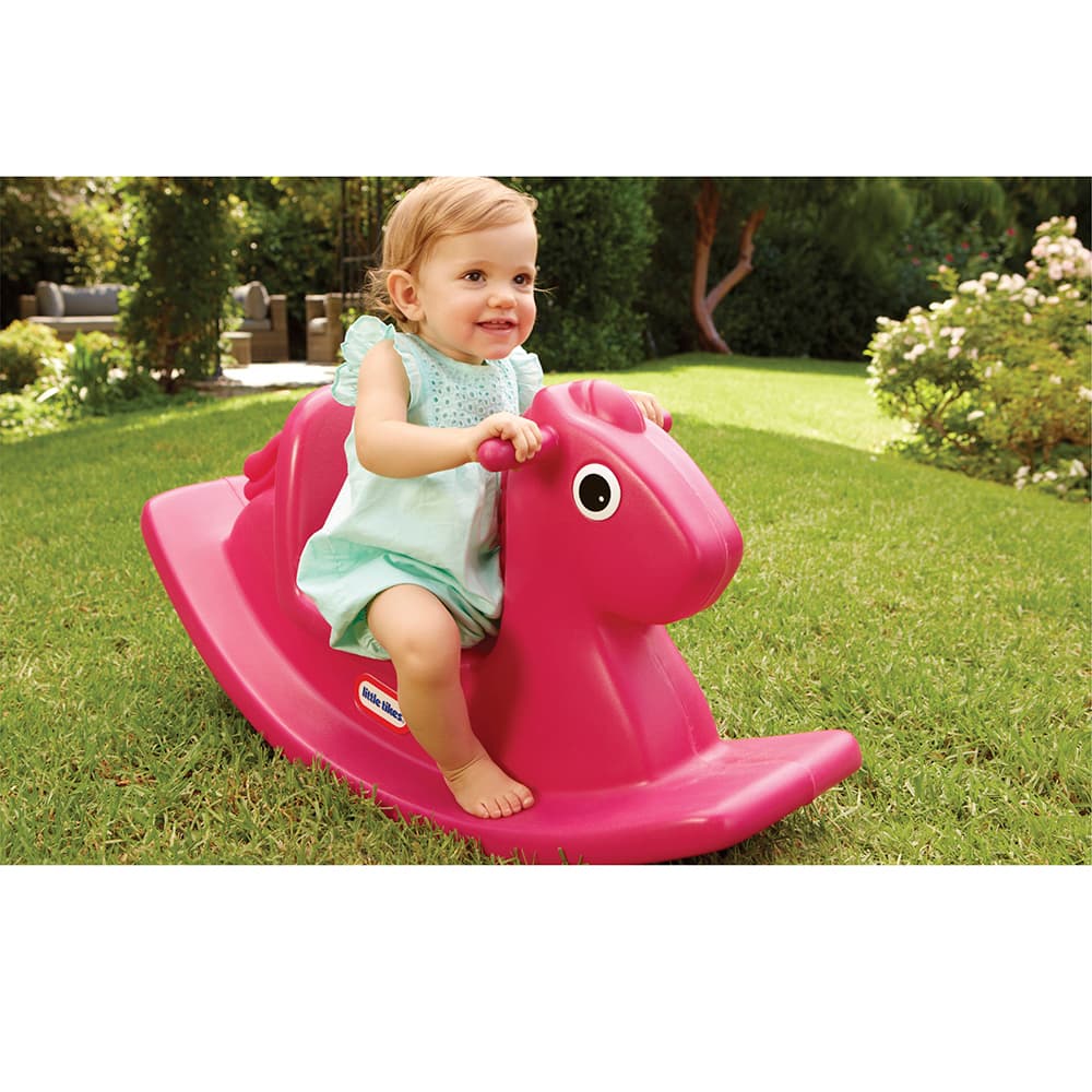 Little Tikes Rocking Horse Magenta - Pink thumbnail 4