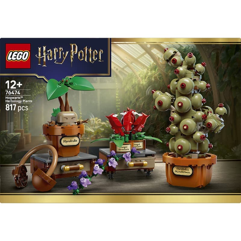 LEGO Harry Potter Hogwarts Herbology Plants 817 Pieces