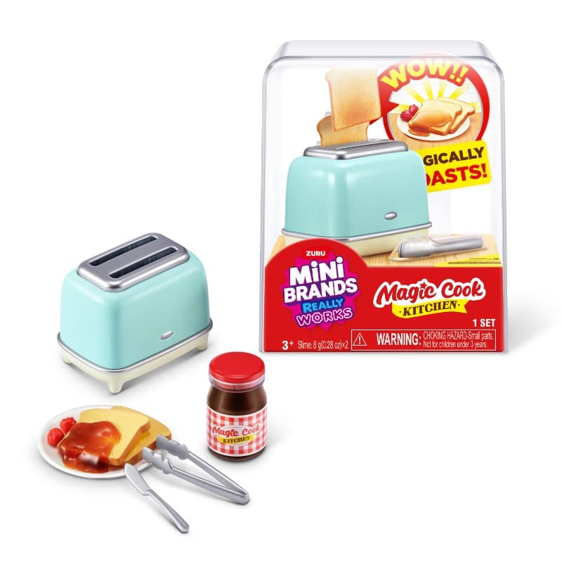 Mini Brands Really Works Magic Cook Kitchen Capsule Series