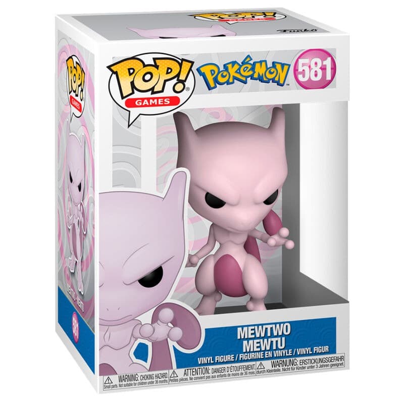 Funko Pop Games Pokemon - Mewtwo thumbnail 2