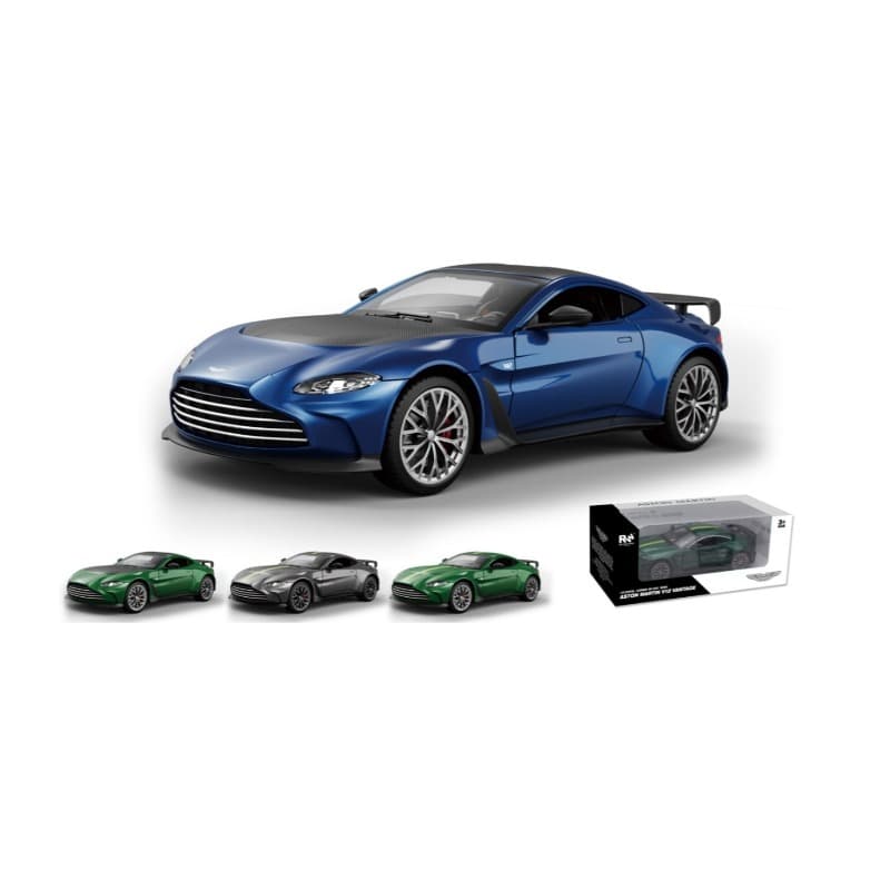 Rw Pull Black Official Licensed Die Cast Car 1:32 Aston Martin Official