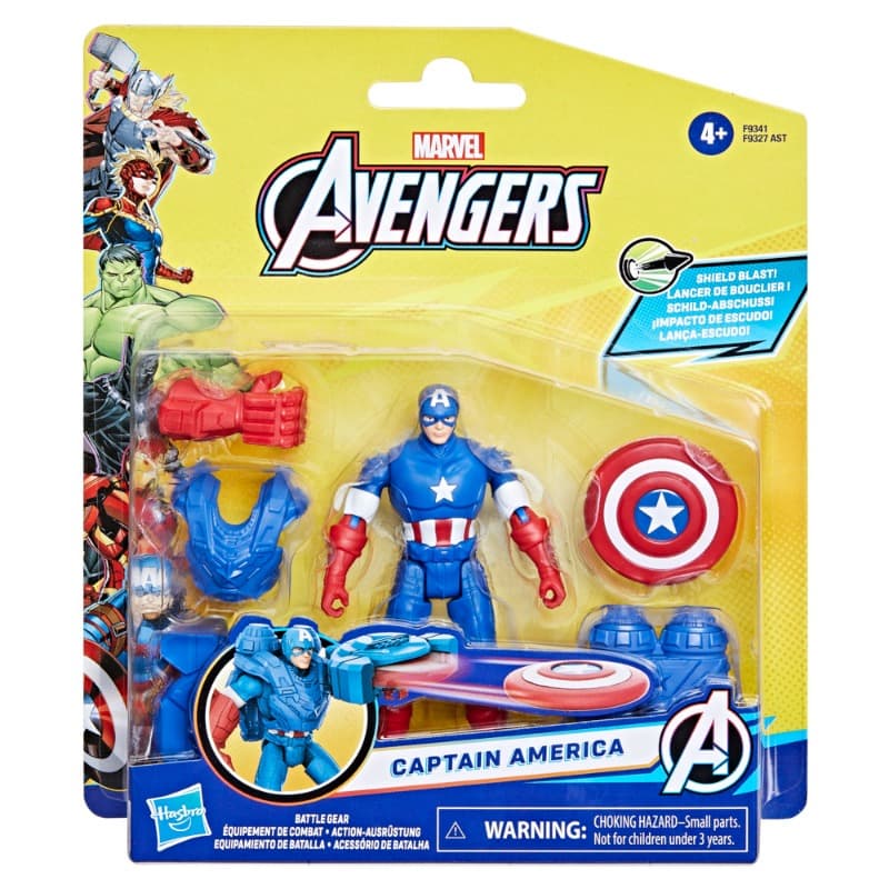 Marvel Avengers Marvel Epic Series Captain America 10 cm Action Figure with Accessories