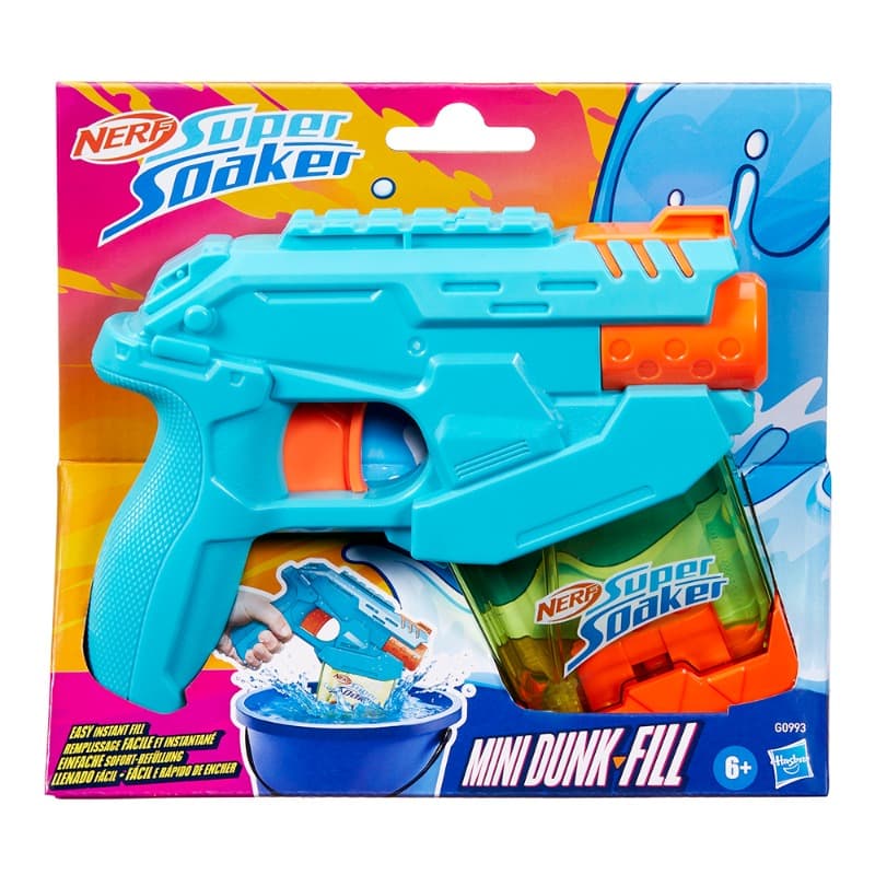 Nerf Super Soaker Mini Dunk-Fill Water Blaster Water Toys