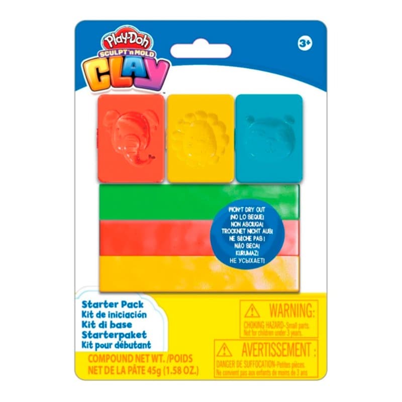 Play-Doh Shape and Mold Starter Pack