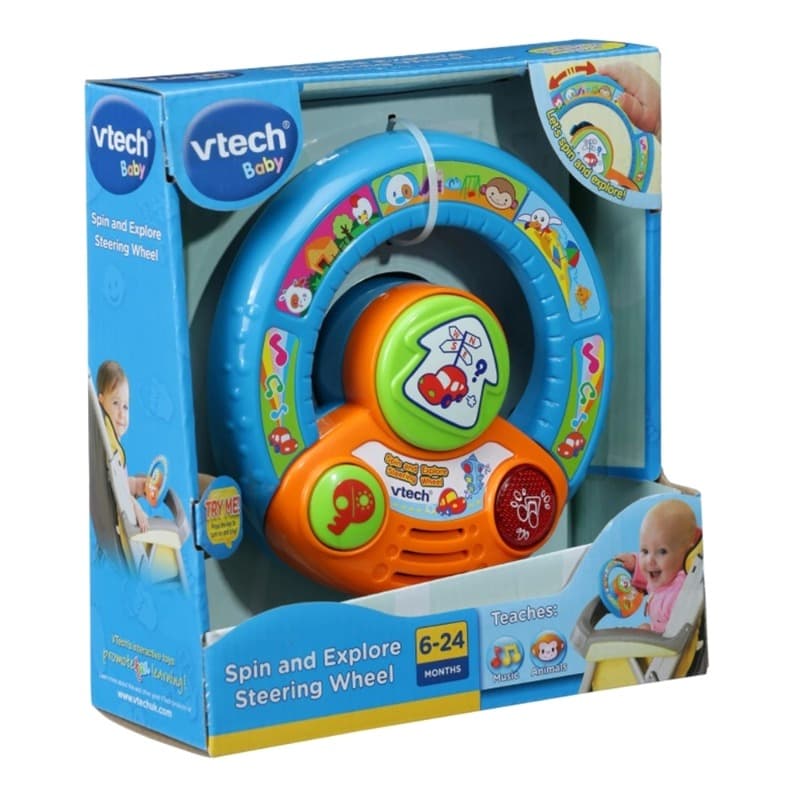 Vtech Baby Spin And Explore Steering Wheel